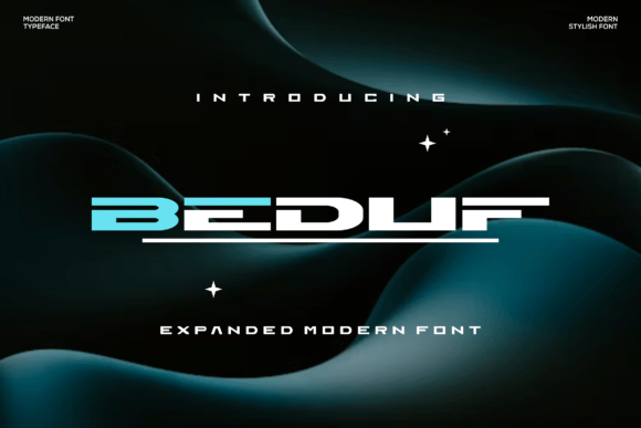 Beduf Font: A Bold Typeface for Modern Branding