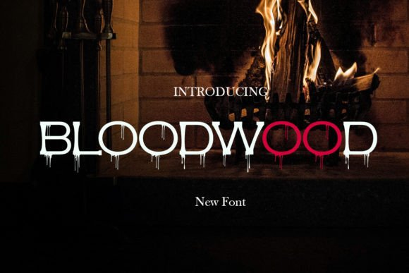 Bloodwood Typeface for Elegant Editorial Design