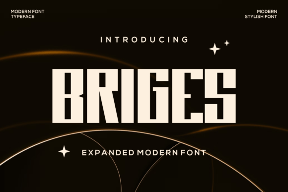 Briges Font: Bold Sans Serif for Modern Branding