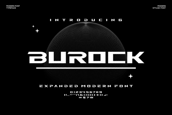 Burock Font Review: Modern Bold Design