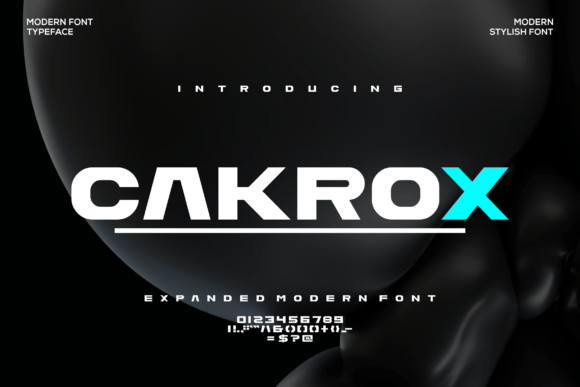 Cakrox Font Review: Bold Sans Serif for Modern Branding