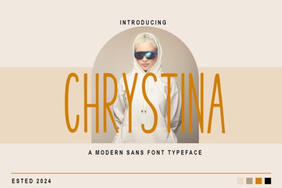 Chrystina Font: Elegant Monoline Typography for Editorial Design