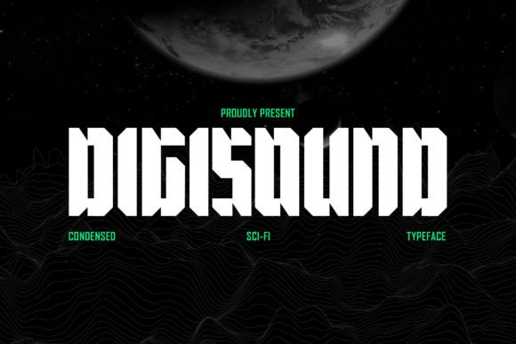 Digisound Font Review: Bold Sci-Fi Typography