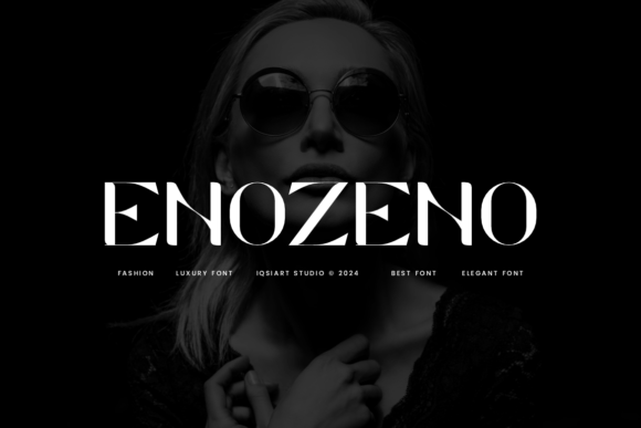 Enozeno Font for Luxury Craft Branding