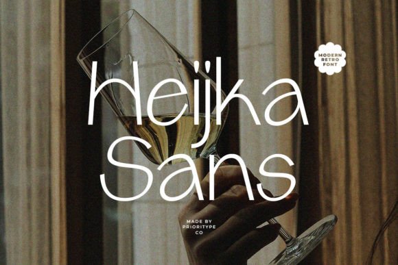 Heijka Sans: A Bold Typeface for Modern Branding