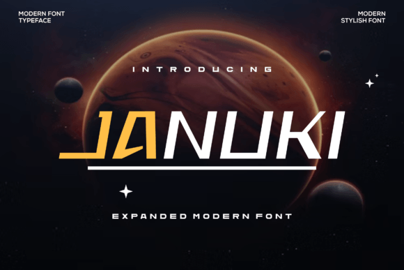 Januki Font: Bold Sans Serif for Makers