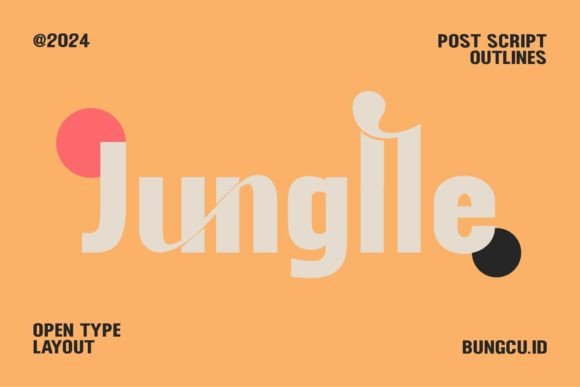 Junglle Sans Serif Font for Bold Branding