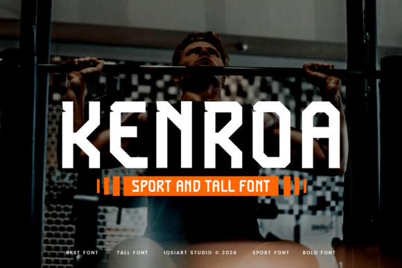 Kenroa Typeface for Bold Campaign Headlines