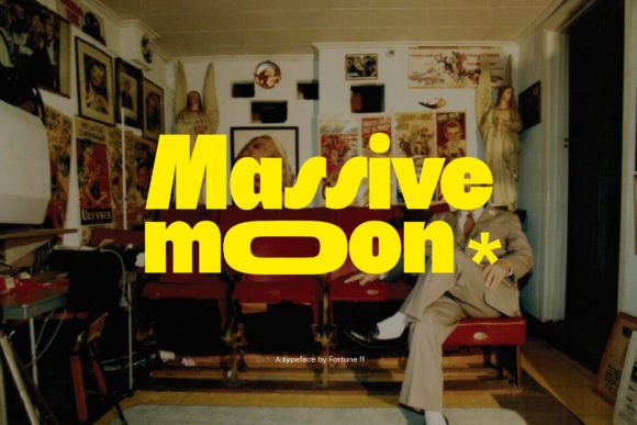 Massive Moon: A Retro Typeface for Makers