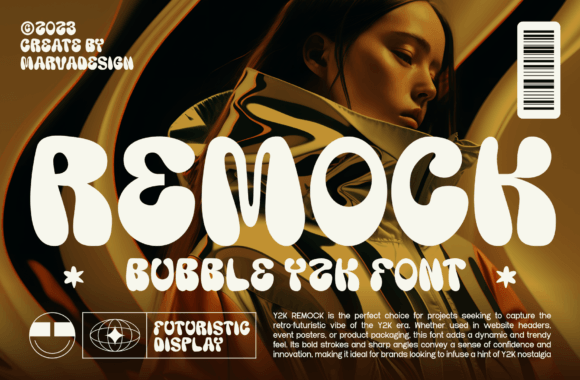 Remock Font: Boost Your Brand with Retro Style