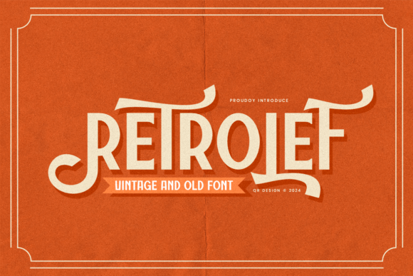 Retrolef: The Vintage Sans Serif Font for Bold Branding