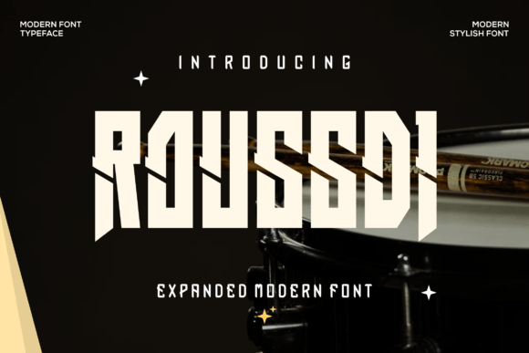 Roussdi Font for Modern Web Design