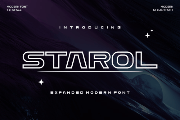 Starol Typeface for Bold Modern Branding
