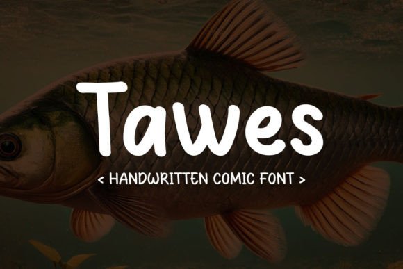 Tawes Comic Font for Social Campaigns