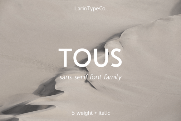 Tous Typeface: Elevating Small Business Branding